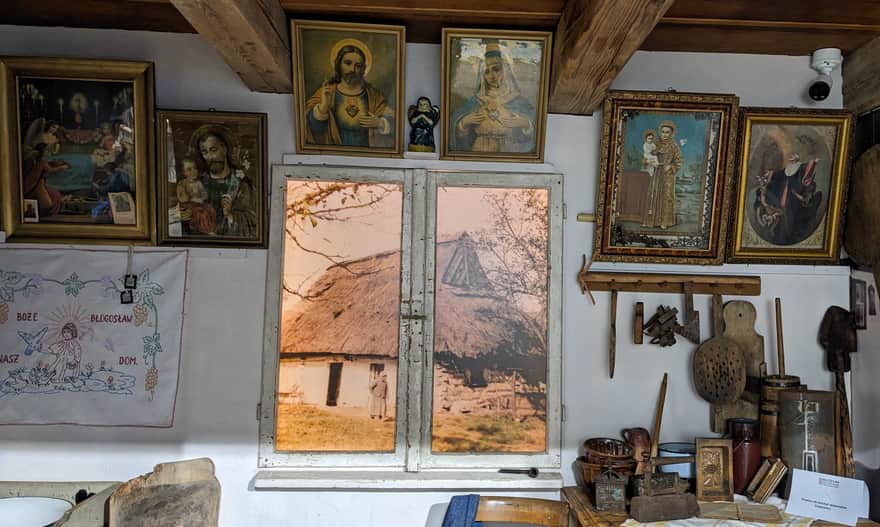 Muzeum Kultury Wilamowskiej: w starej wilamowskiej chacie