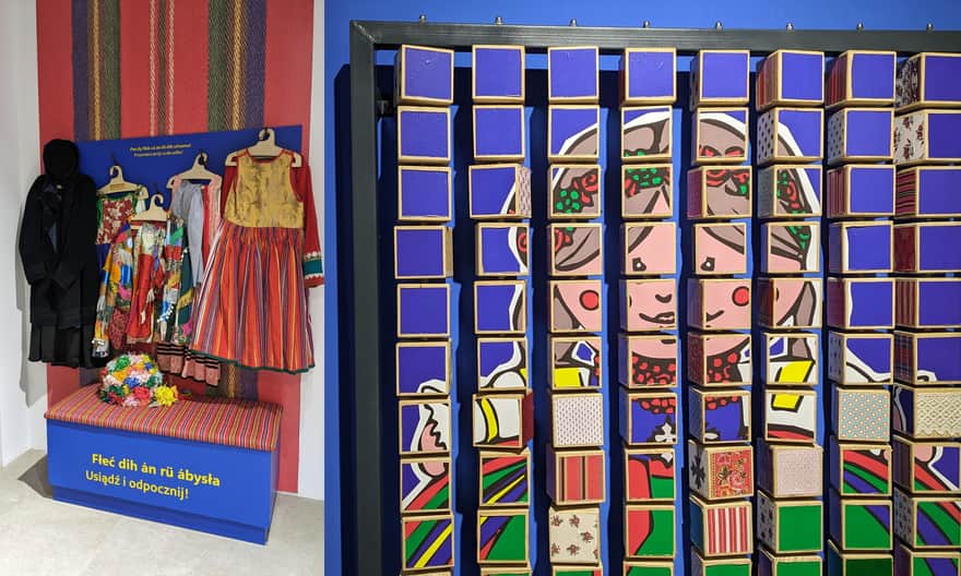 Muzeum Kultury Wilamowskiej: przebieranki i układanki