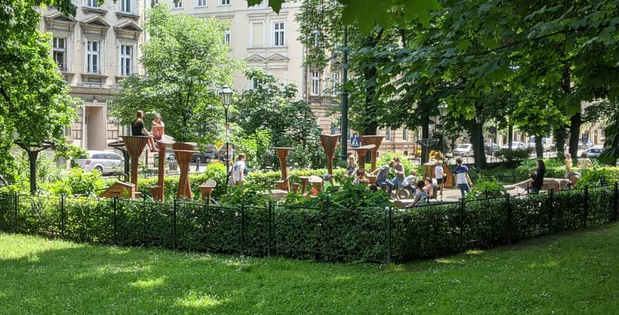 Playground near Hotel Royal