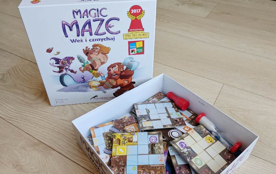 Gra planszowa "Magic Maze - weź i czmyhaj!".